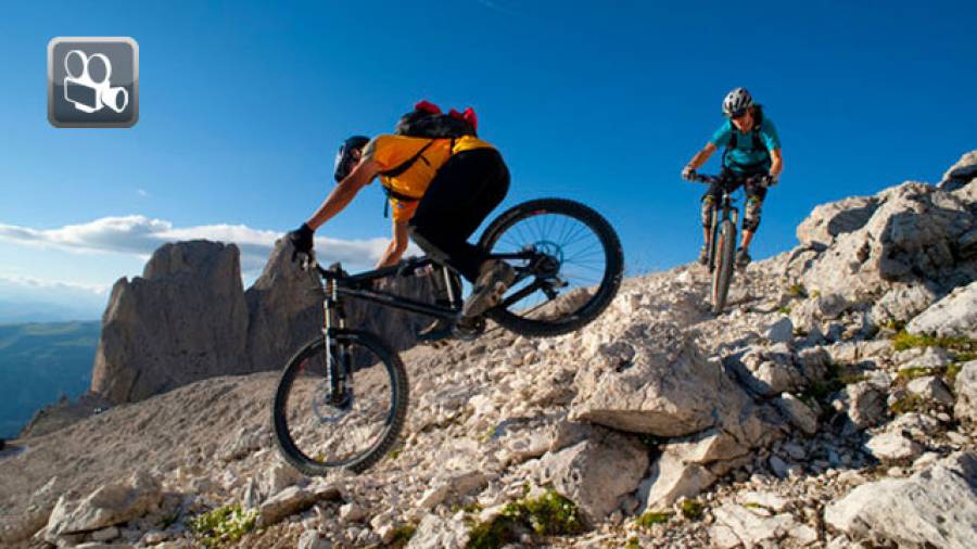 Dolomighty - Bikebergsteigen in den Dolomiten