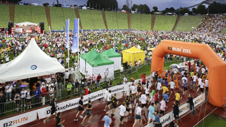 Hamburg, wir kommen!  - Der B2Run-Lauf in Hamburg