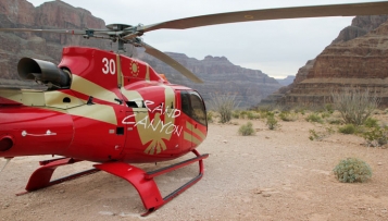 Mit dem Helikopter in den Grand Canyon