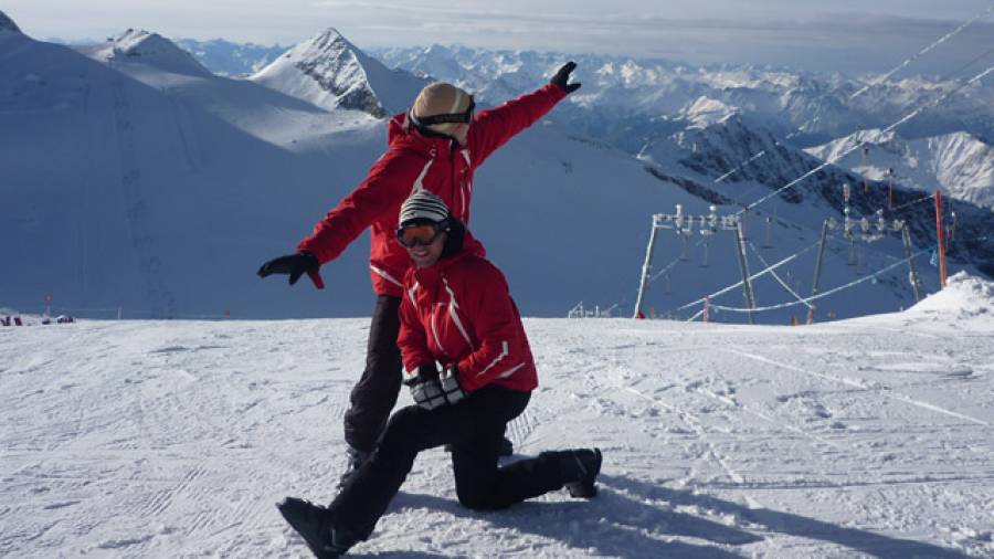 Sun&amp;Fun auf dem Hintertuxer Gletscher