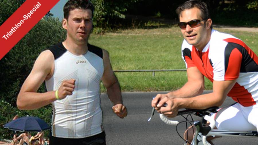 netzathleten auf dem Weg zum Triathlon