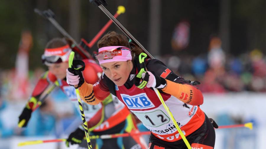 Weltcup in Ruhpolding - Deutsche Biathletinnen erneut auf dem Podium