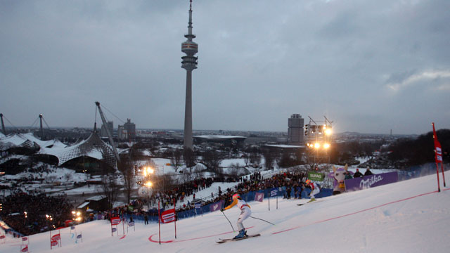 Der Ski-Weltcup am Olympiaberg in München