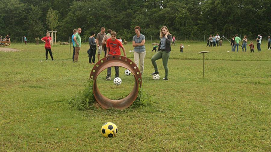 Fußballgolf am Indemann – Ein Trendsport setzt sich durch