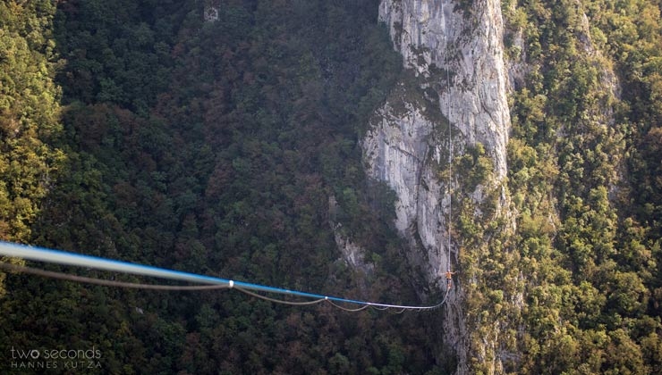 Neuer Weltrekord auf der Highline