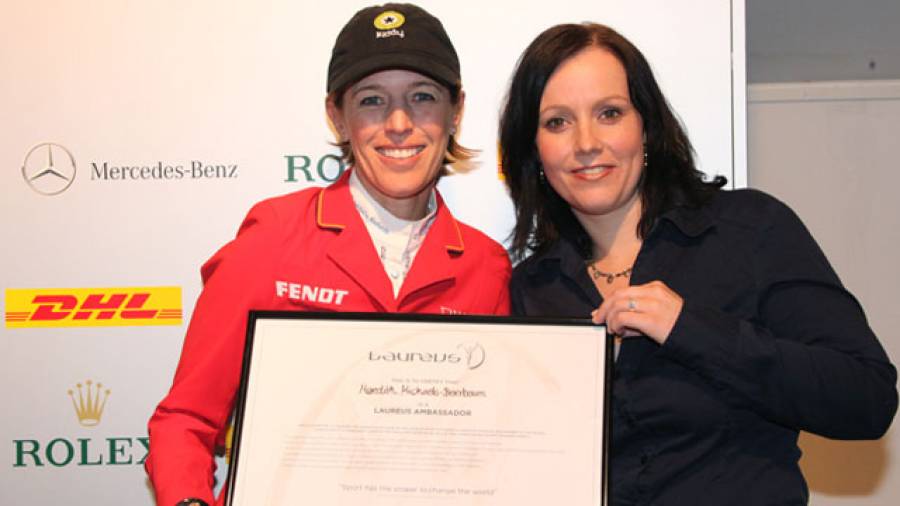 Meredith Michaels-Beerbaum zur Laureus Botschafterin ernannt