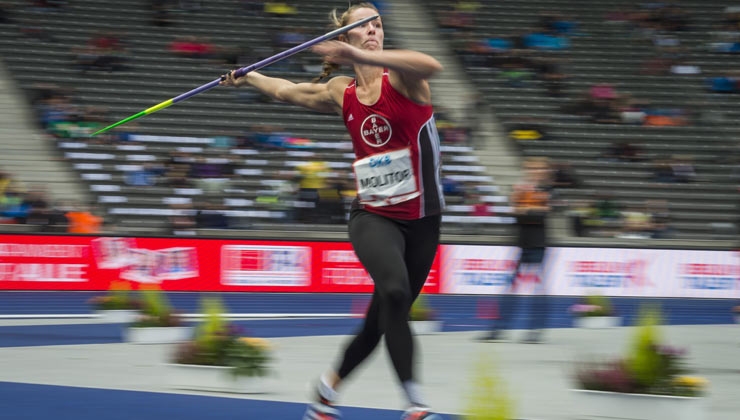 Speerwerferin Molitor ist „Sportlerin des Monats“ August