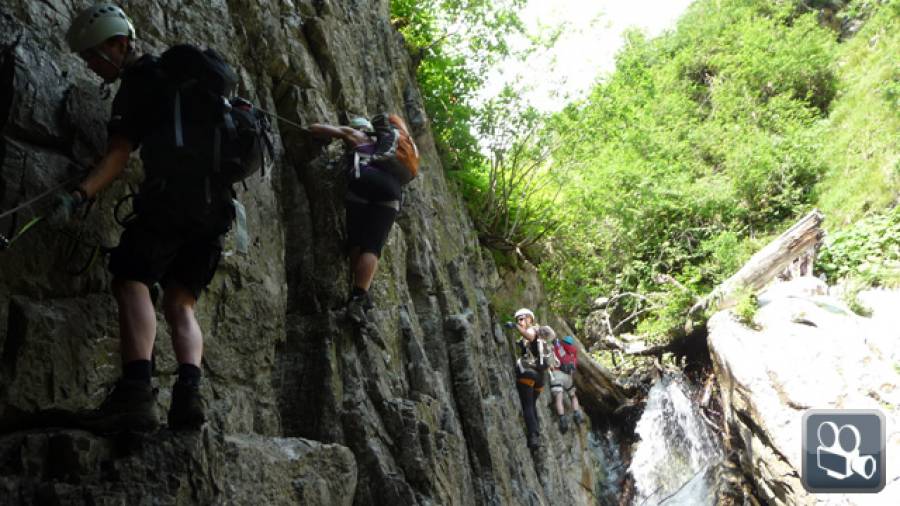 Vaude Safety Camp 2010 – Klettersteig für Einsteiger