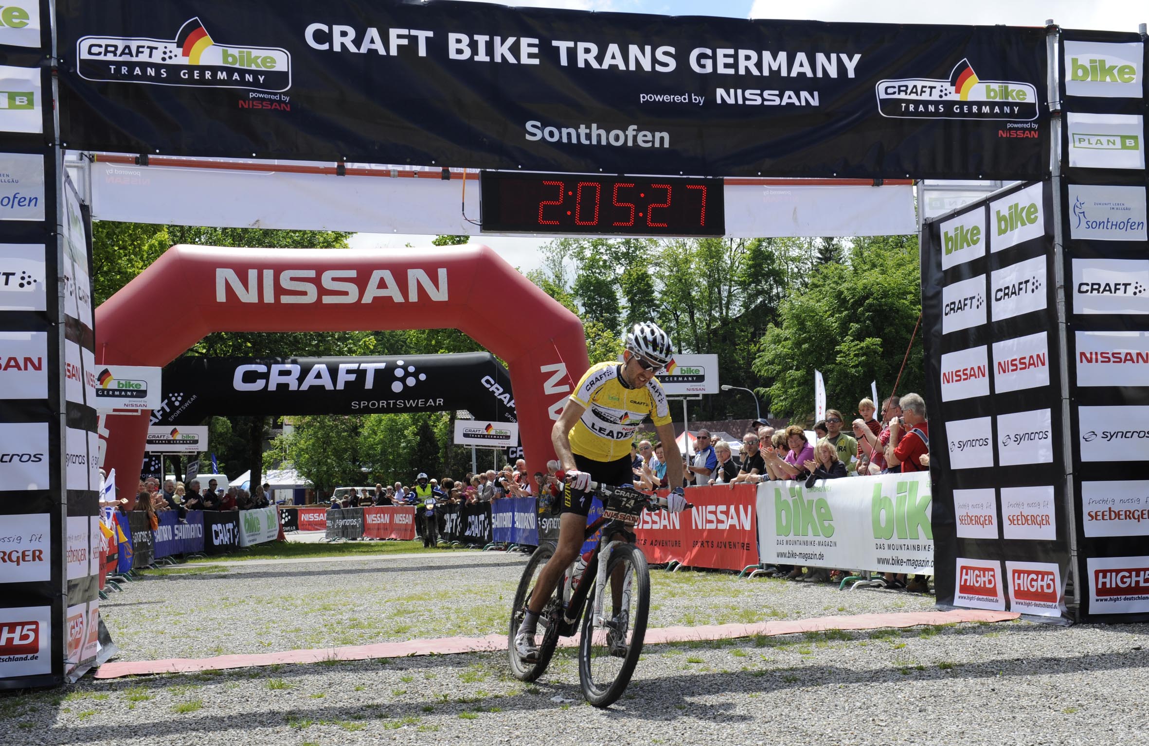 Christoph Sauser holt 2. Etappensieg bei der CRAFT BIKE TRANS GERMANY