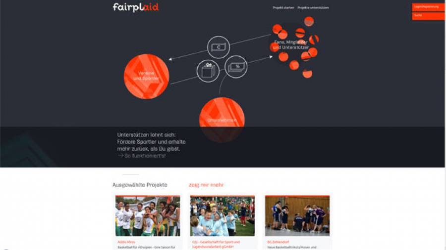 Fairplaid – Unterstützung von Sportprojekten via Crowdfunding