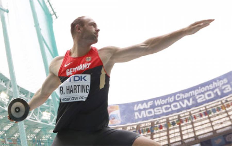 Harting: Gold mit Wurfarm Rudolf