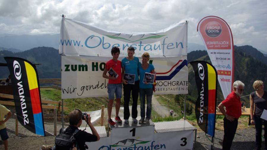 Hochgratberglauf 2011 - Stefan Paternoster und Michaela Schedler gewinnen