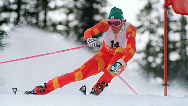 Von Toni Sailer bis Tina Maze – Verrückte Skianzüge der letzten 60 Jahre